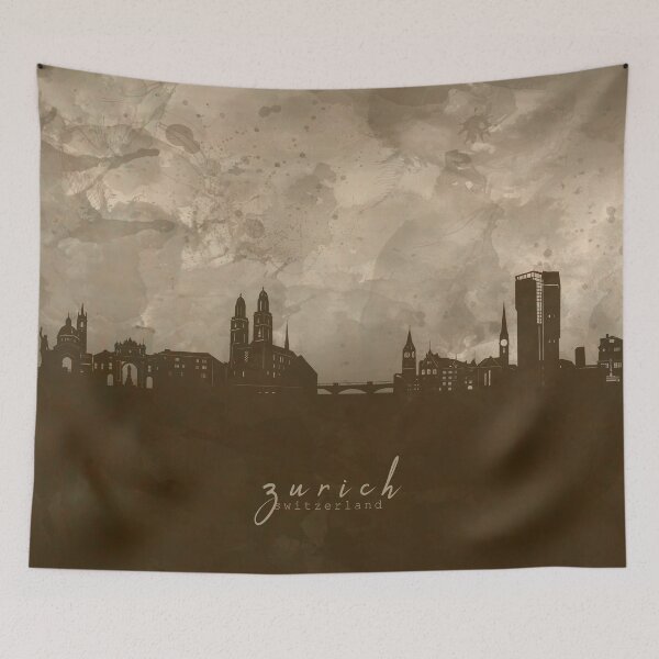 Item preview, zurich skyline  designed and sold by BekimART2.