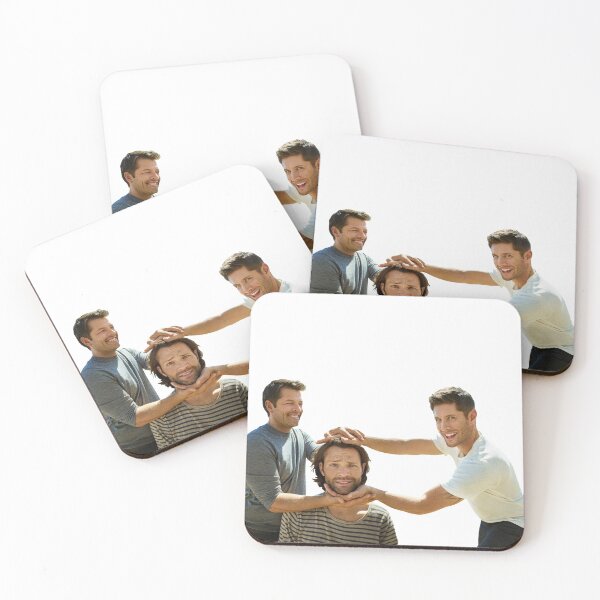 Item preview, J2M #4-Jensen Ackles, Jared Padalecki, Misha Collins designed and sold by Artfully Vought.