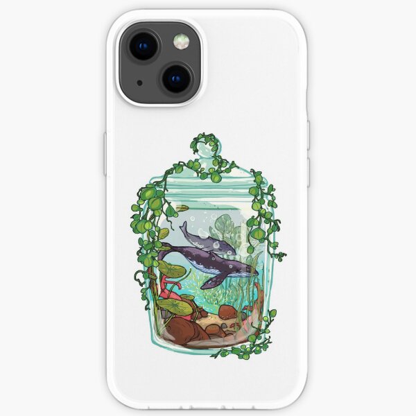 Whale Plant Terrarium iPhone Soft Case