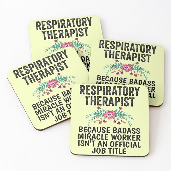 Item preview, Respiratory Therapist Because Badass Miracle Worker designed and sold by kamrankhan.