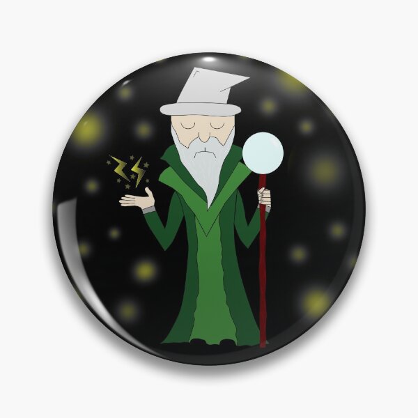 Item preview, Magical wizard designed and sold by punderfullife.