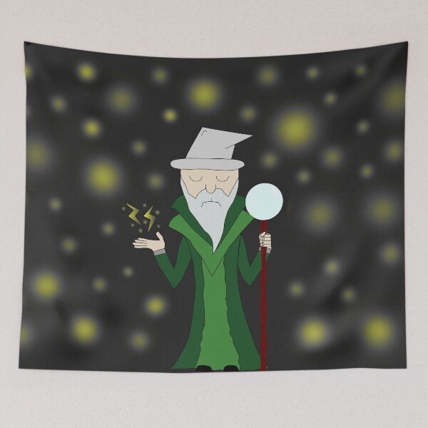 Item preview, Magical wizard designed and sold by punderfullife.
