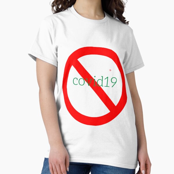 Item preview, no to covid19 the corona virus  designed and sold by Souperjumble.