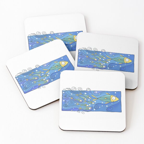 Item preview, Fish in the wave designed and sold by laureH.