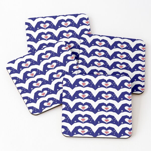 Item preview, We Heart Australia Patriot Flag Series  designed and sold by Carbon-Fibre Media.