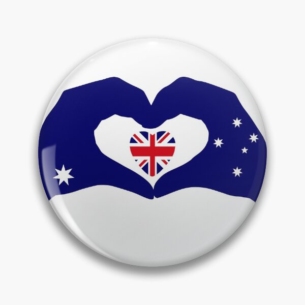 Item preview, We Heart Australia Patriot Flag Series  designed and sold by Carbon-Fibre Media.