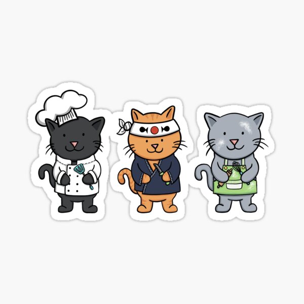 Item preview, Cooking, Baking, Sushi Cats designed and sold by meshellg12.