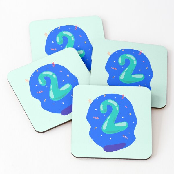 Item preview, Colourful Number 2 (Two) character designed and sold by StudioMonokrom.