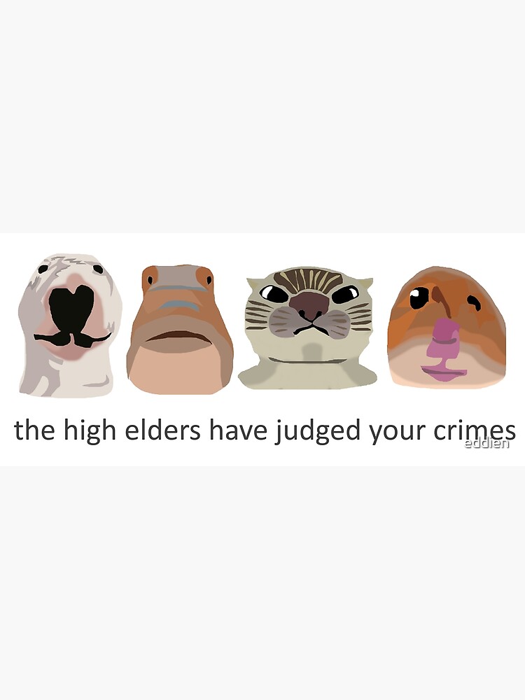 The High Elders Greeting Card By Eddien Redbubble
