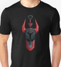 Camiseta unisex Low-Poly Black Knight