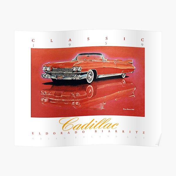 1959 Cadillac Eldorado Biarritz ver 2 Póster