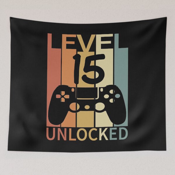 Item preview,  Level 15 Unlocked Funny kids gaming designed and sold by nassertim.