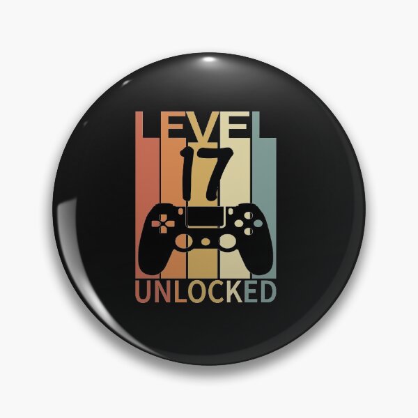 Item preview, Level 17 Unlocked Funny retro gaming designed and sold by nassertim.