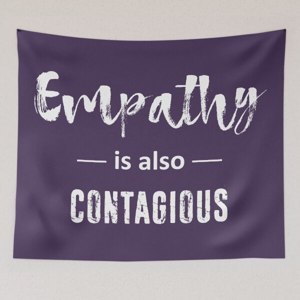 Item preview, Empathy Is Also Contagious designed and sold by Esskay Designs.