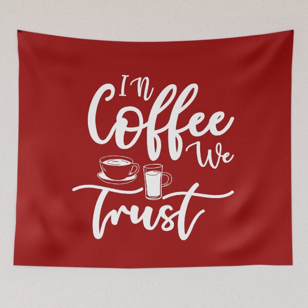 Item preview, In Coffee We Trust designed and sold by creativeliberty.