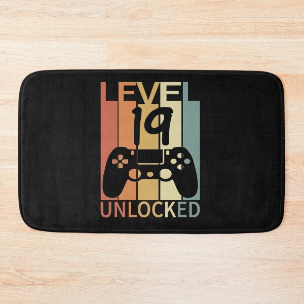 Item preview, Level 19 Unlocked Funny retro gaming designed and sold by nassertim.