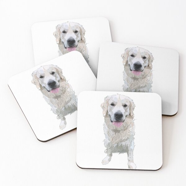 Item preview, White Golden Retriever  designed and sold by Kaylen Dailey.