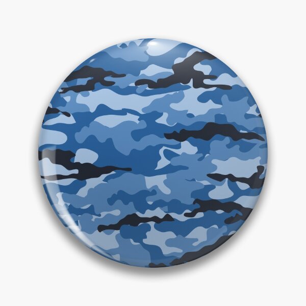 Aperçu de l'œuvre Camouflage armée militaire bleu camo camouflage motif créée et vendue par PandaPope.