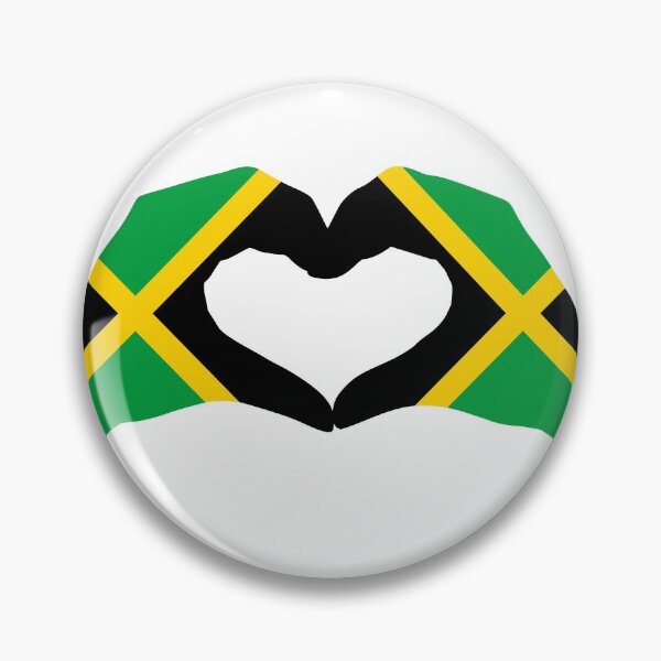 Item preview, We Heart Jamaica Patriot Flag Series designed and sold by Carbon-Fibre Media.
