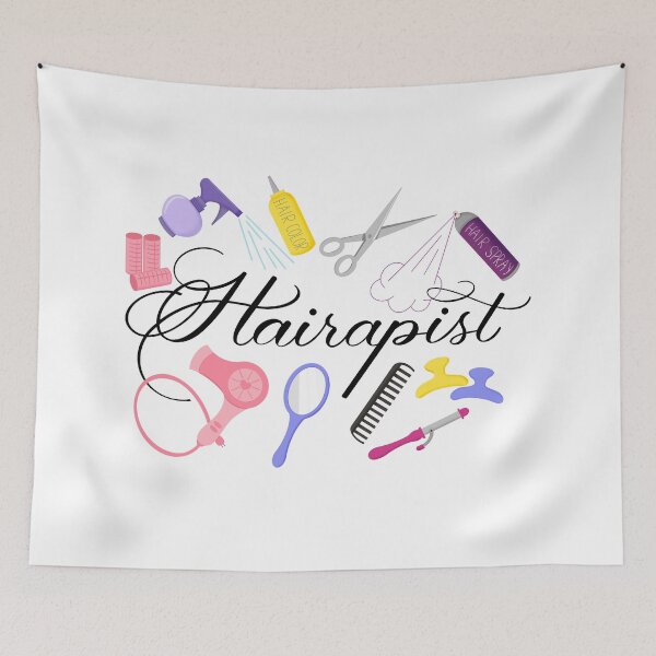 Item preview, Hairapist Hairdresser Hair Stylist Barber Design designed and sold by Gsallicat.