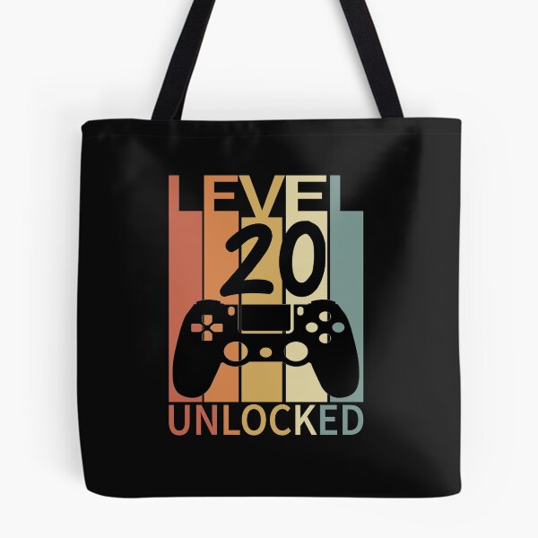 Item preview, Level 20 Unlocked Funny retro gaming designed and sold by nassertim.