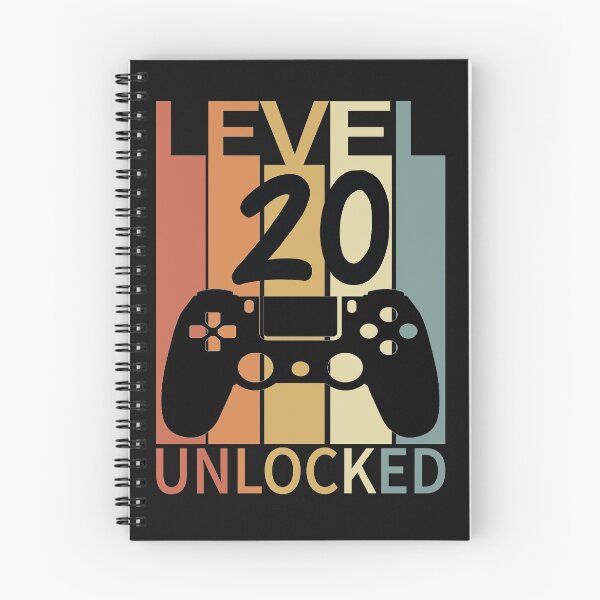 Item preview, Level 20 Unlocked Funny retro gaming designed and sold by nassertim.
