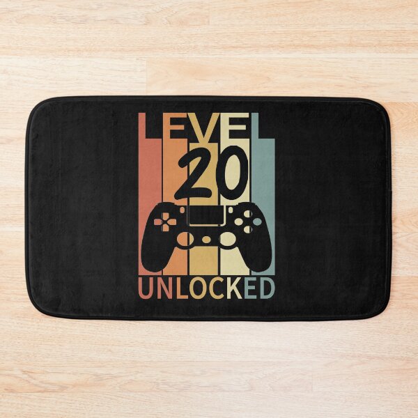 Item preview, Level 20 Unlocked Funny retro gaming designed and sold by nassertim.
