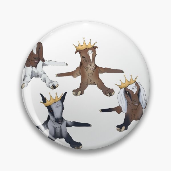 Item preview, Goat Kids With Crown designed and sold by mwinter2205.