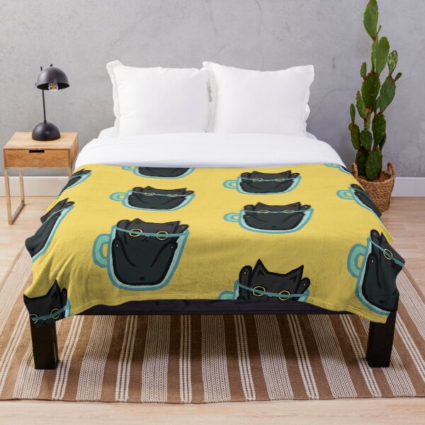 Aperçu de l'œuvre Tasse Chat Jaune créée et vendue par SingDoodle.