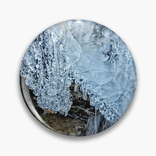 Artikelvorschau, Blue Ice Abstract entworfen und verkauft von LynyrdSky.