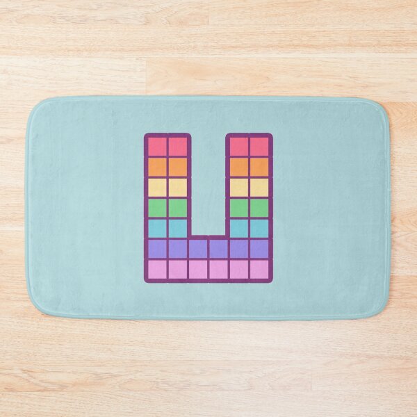 Item preview, U letter, alphabet, typography, font designed and sold by OkihanaShop.