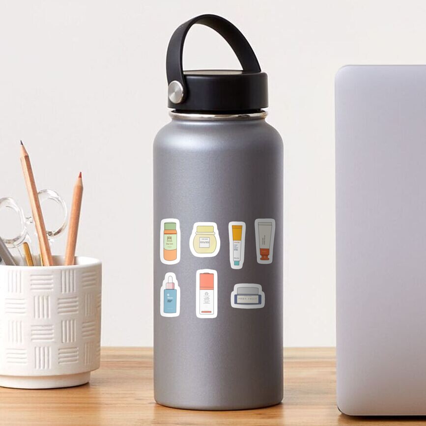 Skincare Product Stickers Sticker
