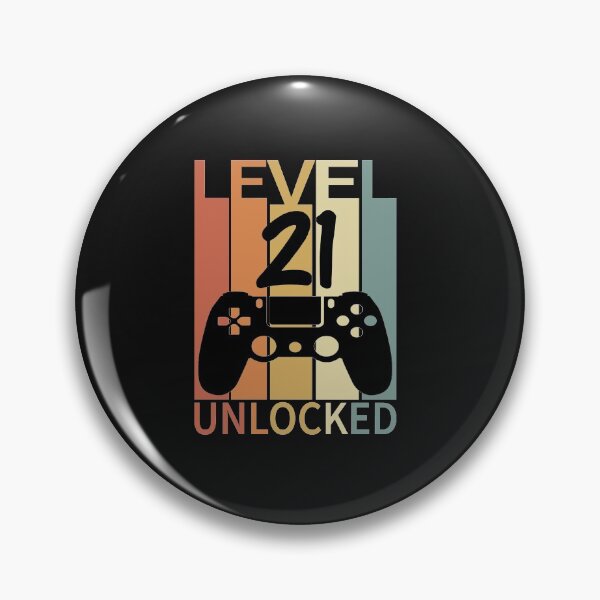 Item preview, Level 21 Unlocked Funny retro gaming designed and sold by nassertim.