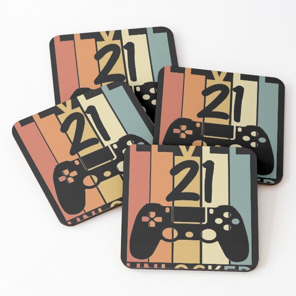 Item preview, Level 21 Unlocked Funny retro gaming designed and sold by nassertim.