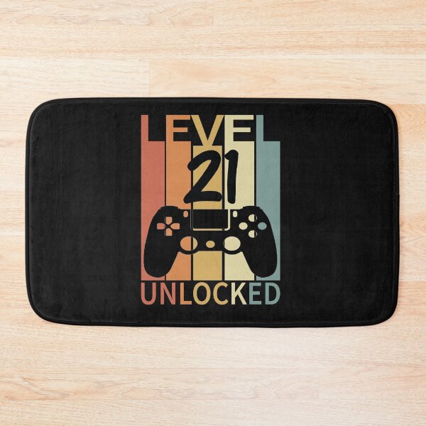 Item preview, Level 21 Unlocked Funny retro gaming designed and sold by nassertim.