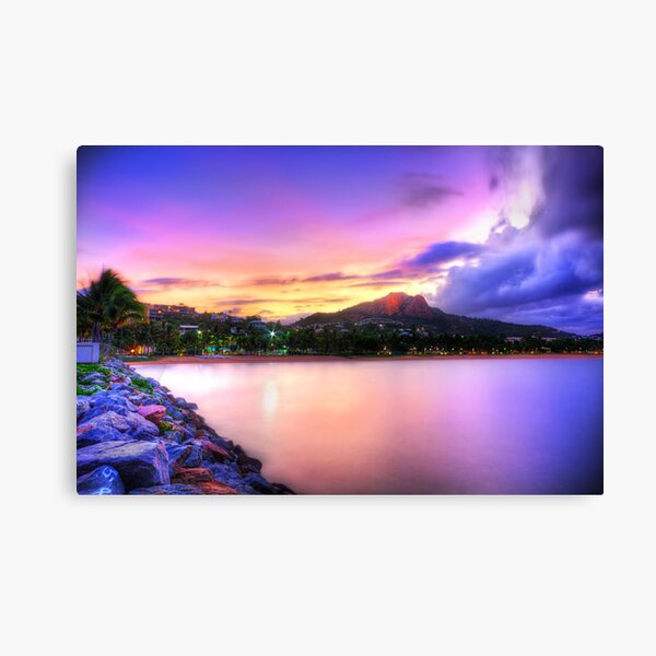 Sunset Strand Canvas Print