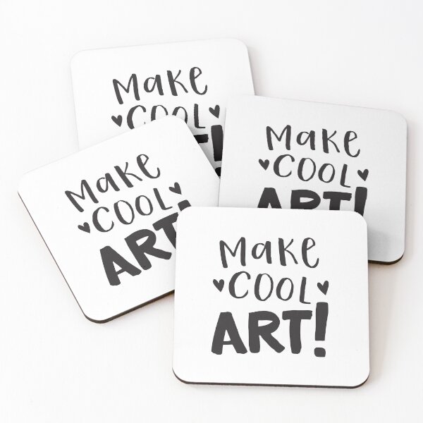 Item preview, MAKE COOL ART! designed and sold by jazzydevil.