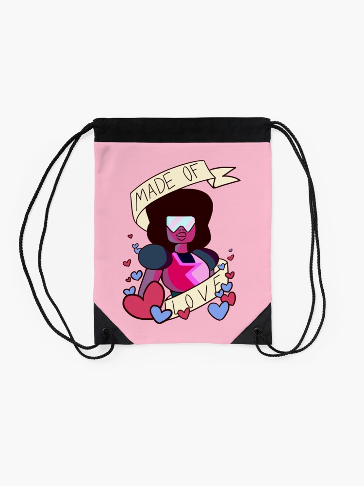 Alternate view of Made Of Love Drawstring Bag