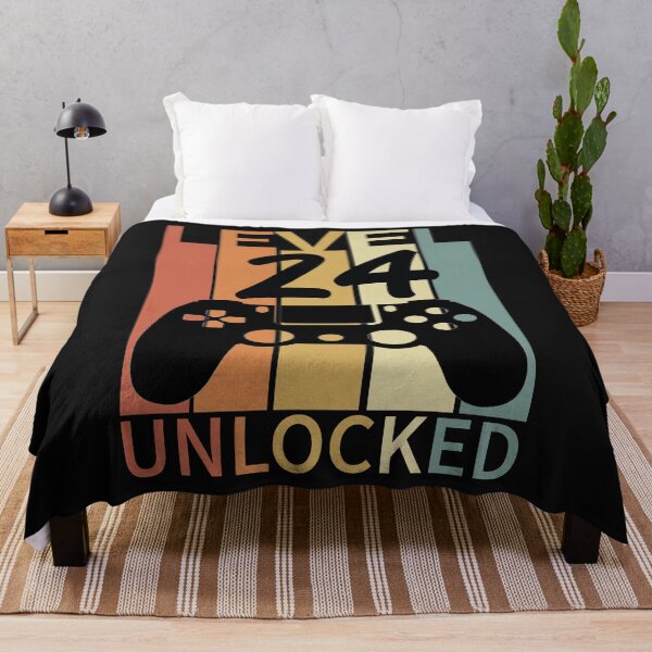 Item preview, Level 24 Unlocked Funny retro gaming designed and sold by nassertim.