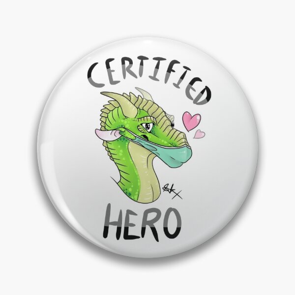Item preview, Certified Hero designed and sold by FirebreatherArt.
