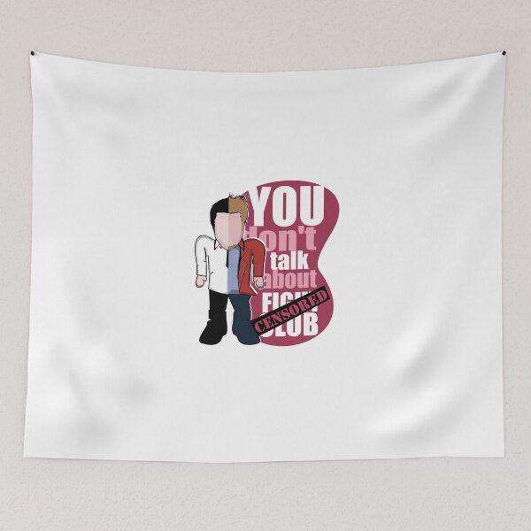 Item preview, The First Rule of Fight Club designed and sold by leombianchini.