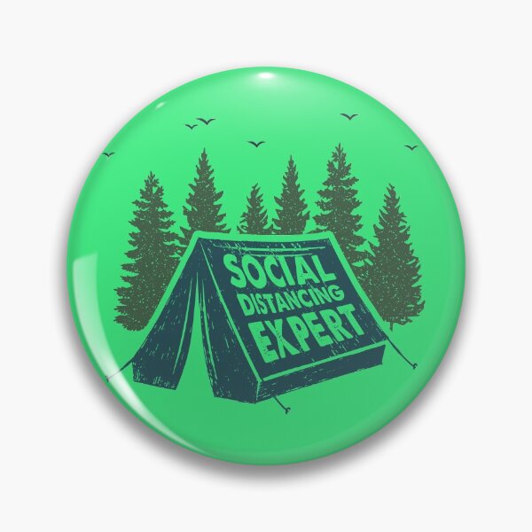 Item preview, Social Distancing Expert designed and sold by thesircurly.