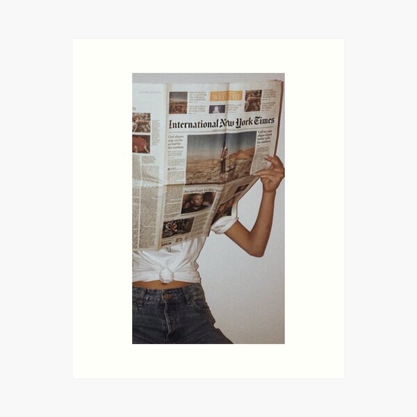 Item preview, vogue newspaper aesthetic  designed and sold by karestolarczyk.