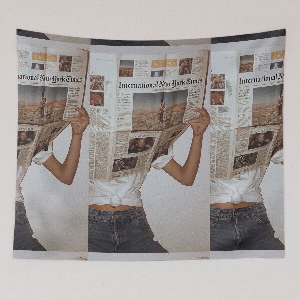 Item preview, vogue newspaper aesthetic  designed and sold by karestolarczyk.