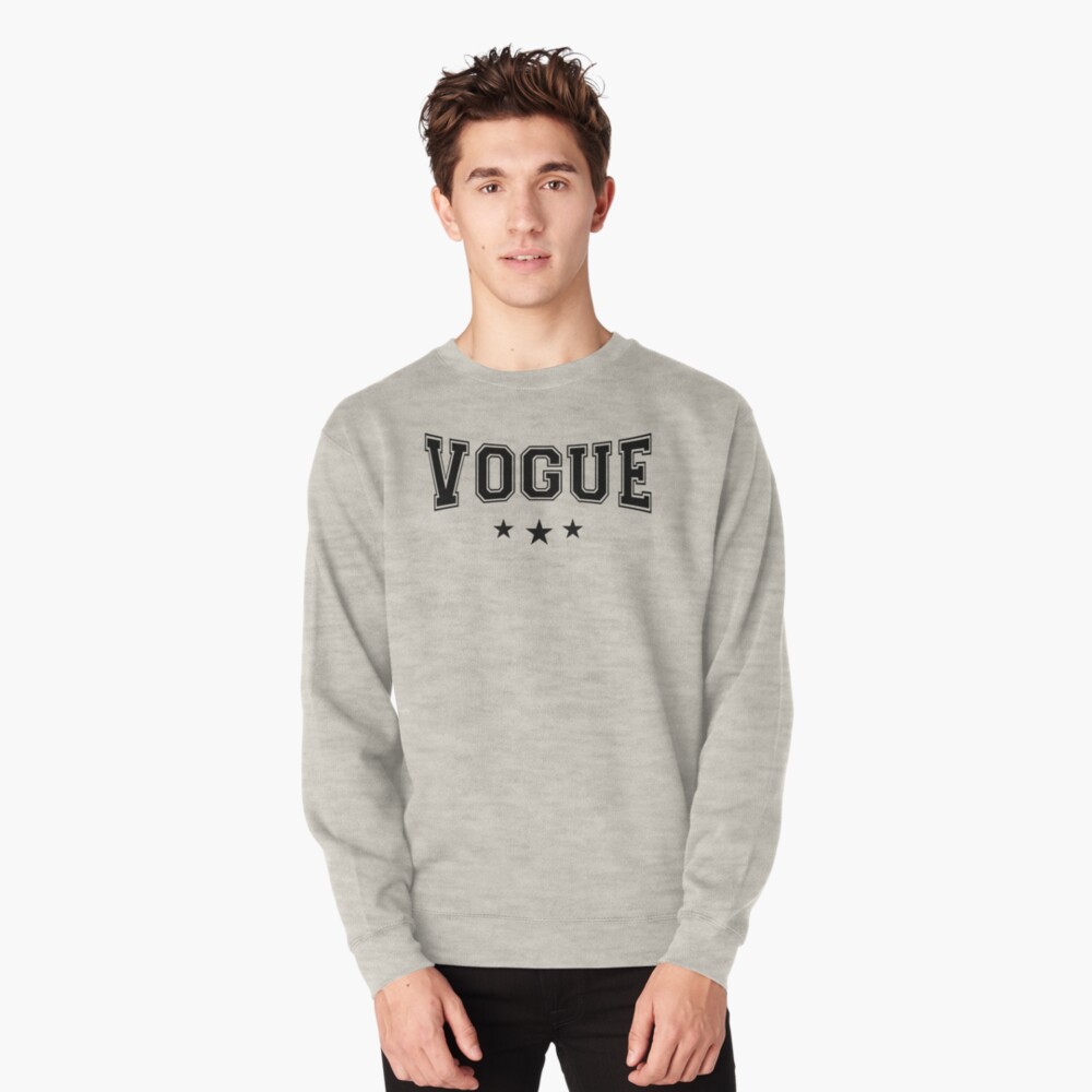 black vogue sweatshirt