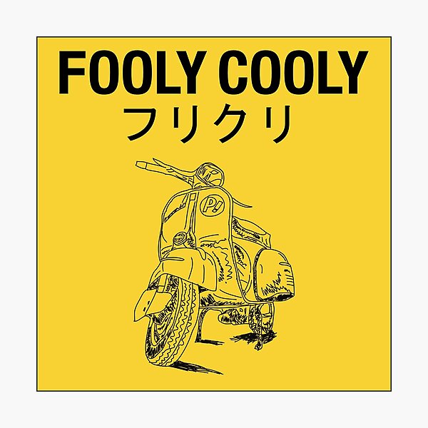 FLCL - Vespa Photographic Print