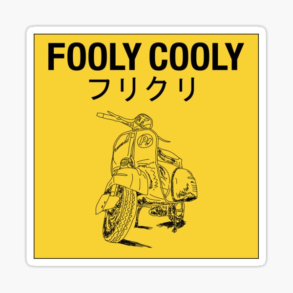 FLCL - Vespa Sticker
