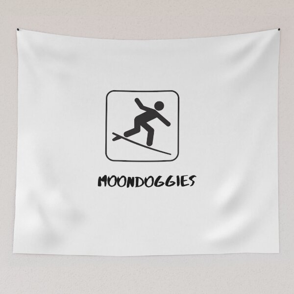 Item preview, Moondoggies is surfing! designed and sold by Souperjumble.