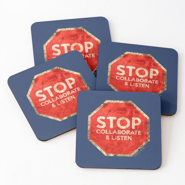 Item preview, Stop, Collaborate & Listen designed and sold by benzy.