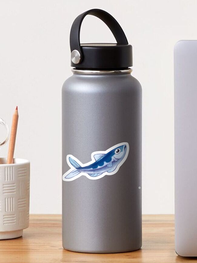 WHATABUS Sardines vlag sticker landenvlag als 8,5 x 5,5 cm